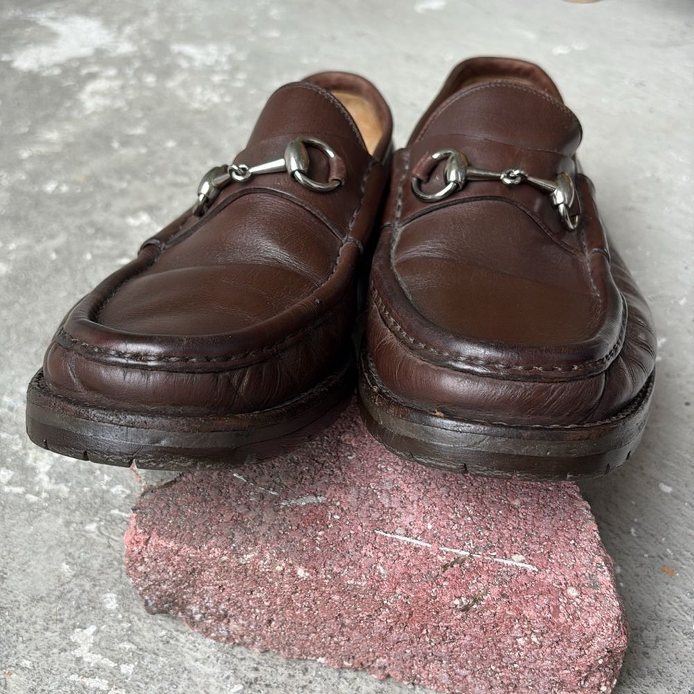 Gucci brown loafers - Picture 4 of 10